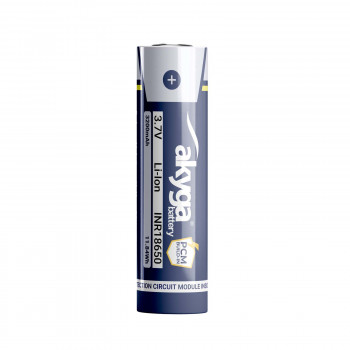 Akyga AKY2461 INR18650-32M akumulator litowo-jonowy 18650 3,7 V 3200 mAh z zabezpieczeniem PCM