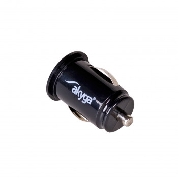 Ładowarka samochodowa 12/24V Akyga AK-CH-02 10.5W 2x USB-A 5V / 2.1A czarna