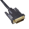 Kabel Akyga AK-AV-03 DVI-I 24+5 wtyk – VGA wtyk z filtrem ferrytowym, 1,8 m, czarny