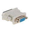 Adapter Akyga AK-AD-12 DVI-I 24+5 wtyk – VGA gniazdo, biały