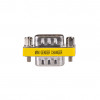 Akyga AK-AD-17 Adapter RS-232 D-Sub 9-pin (M) na D-Sub 9-pin (M), srebrny