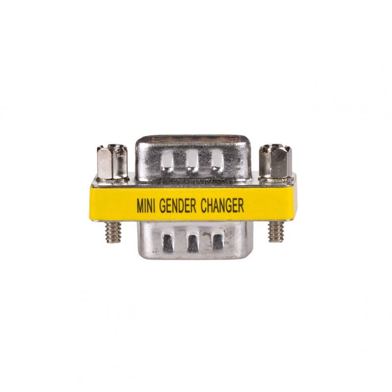 Akyga AK-AD-17 Adapter RS-232 D-Sub 9-pin (M) na D-Sub 9-pin (M), srebrny