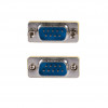 Akyga AK-AD-17 Adapter RS-232 D-Sub 9-pin (M) na D-Sub 9-pin (M), srebrny