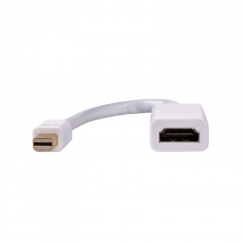 Akyga AK-AD-38 kabel adapter Mini DisplayPort (M) na HDMI (F), 4K, 15 cm