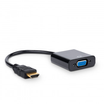 Akyga AK-AD-42 adapter z kablem HDMI (wtyk) – VGA (gniazdo), Full HD, 15 cm