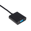 Akyga AK-AD-42 adapter z kablem HDMI (wtyk) – VGA (gniazdo), Full HD, 15 cm