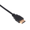Akyga AK-AD-42 adapter z kablem HDMI (wtyk) – VGA (gniazdo), Full HD, 15 cm