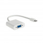 Akyga AK-AD-39 kabel adapter Mini DisplayPort (M) na VGA (F), 15 cm, biały