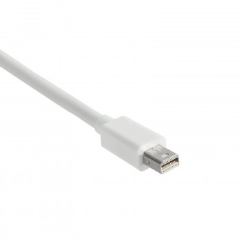Akyga AK-AD-39 kabel adapter Mini DisplayPort (M) na VGA (F), 15 cm, biały