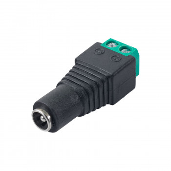 Akyga AK-SC-17 złącze DC 5,5 x 2,1 mm (gniazdo) z zaciskami śrubowymi do kabla UTP, CCTV