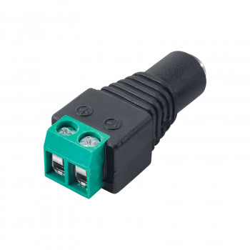 Akyga AK-SC-17 złącze DC 5,5 x 2,1 mm (gniazdo) z zaciskami śrubowymi do kabla UTP, CCTV