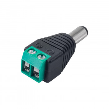 Akyga AK-SC-16 złącze DC 5,5 x 2,1 mm (wtyk) z zaciskami śrubowymi do kabla UTP, CCTV