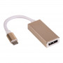 Akyga AK-AD-56 adapter z kablem USB-C (wtyk) – DisplayPort, 15 cm