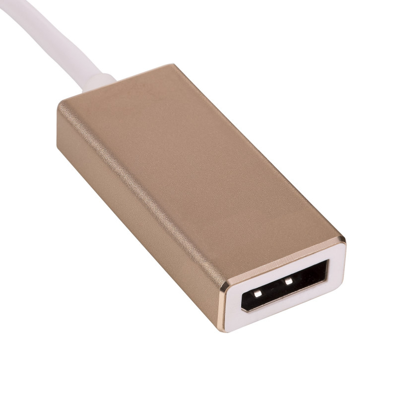 Akyga AK-AD-56 adapter z kablem USB-C (wtyk) – DisplayPort, 15 cm