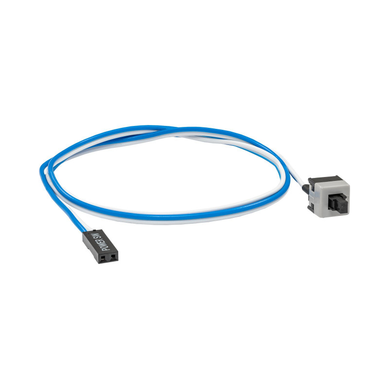 Akyga AK-CA-60 zestaw włącznika i resetu do komputera, kable 60 cm