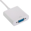 Akyga AK-AD-55 adapter z kablem USB-C (wtyk) – VGA (gniazdo), Full HD, 15 cm