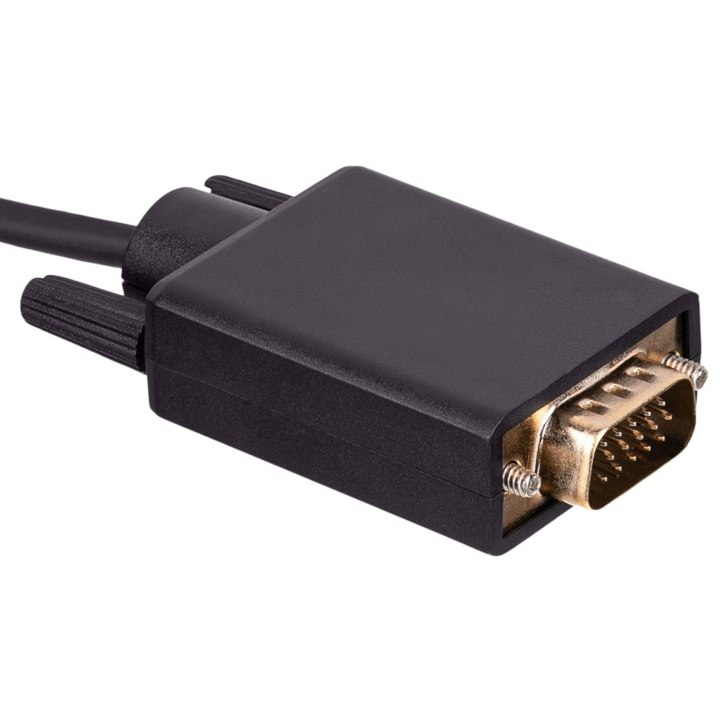 Akyga AK-AV-17 kabel USB-C do VGA, 1,5 m