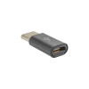 Akyga AK-AD-46 Micro USB-B (F) na USB-C (M) Adapter, Czarny