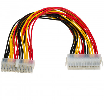 Akyga AK-CA-09 przedłużacz zasilania ATX 24-pin (20+4), 24-pin (F) do 24-pin (M), 30 cm