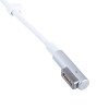 Akyga AK-SC-34 kabel serwisowy DC do zasilacza laptopa MagSafe L, 85 W, 1,2 m, do laptopów Apple, biały
