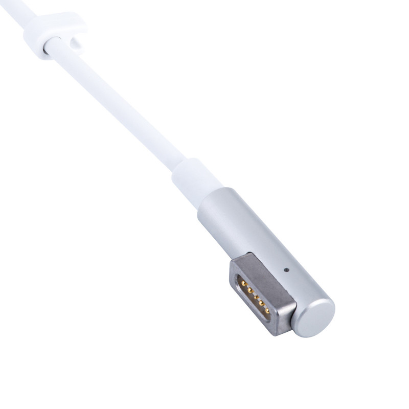 Akyga AK-SC-34 kabel serwisowy DC do zasilacza laptopa MagSafe L, 85 W, 1,2 m, do laptopów Apple, biały