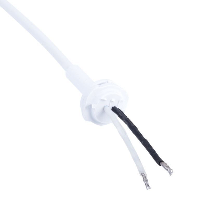 Akyga AK-SC-34 kabel serwisowy DC do zasilacza laptopa MagSafe L, 85 W, 1,2 m, do laptopów Apple, biały