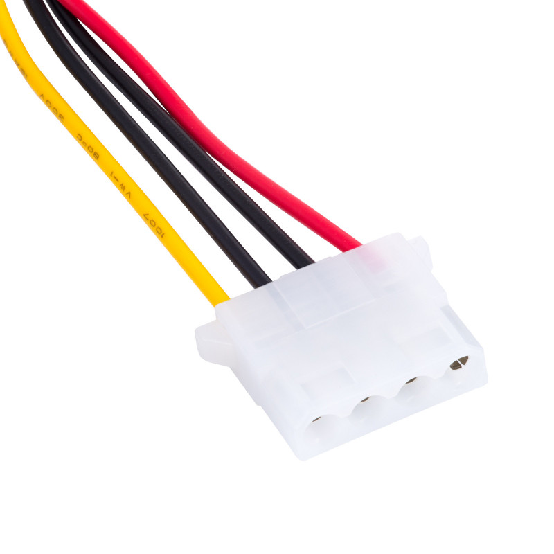 Akyga AK-CA-11 kabel adapter SATA Power (M) na Molex (F), 15 cm