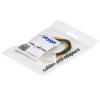 Akyga AK-CA-10 kabel adaptera zasilania ATX P4 4-pin (M) na EPS 8-pin (F), 15 cm