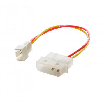Akyga AK-CA-36 kabel adapter wentylatora Molex (wtyk) – 3-pin 5 V (wtyk), 15 cm