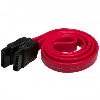 Akyga AK-CA-27 kabel danych SATA III, 6 Gb/s, 0,5 m, czerwony