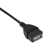 Akyga AK-AD-09 Kabel adaptera OTG Micro USB-B (M) do USB-A (F), 15 cm, czarny