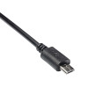 Akyga AK-AD-09 Kabel adaptera OTG Micro USB-B (M) do USB-A (F), 15 cm, czarny