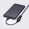 Akyga AK-AD-09 Kabel adaptera OTG Micro USB-B (M) do USB-A (F), 15 cm, czarny