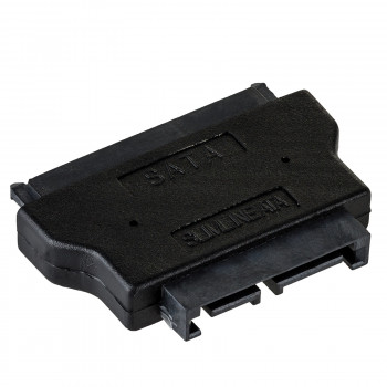 Akyga AK-CA-53 adapter Slim SATA (wtyk) – SATA 22-pin (gniazdo), czarny