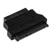 Akyga AK-CA-53 adapter Slim SATA (wtyk) – SATA 22-pin (gniazdo), czarny