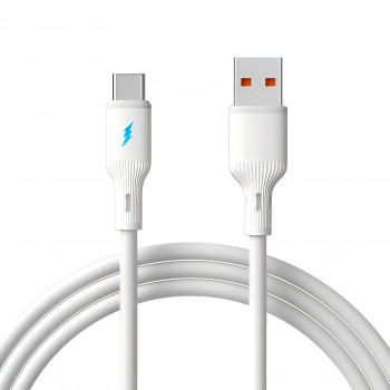 Akyga AK-USB-59 kabel USB-A (M) do USB-C (M), USB 2.0, 1 m, silikonowy