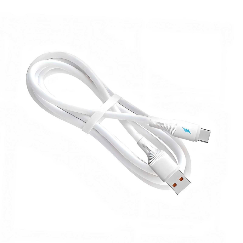 Akyga AK-USB-59 kabel USB-A (M) do USB-C (M), USB 2.0, 1 m, silikonowy