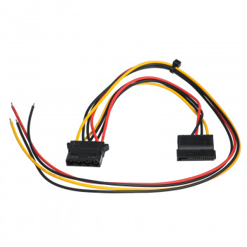 Akyga AK-SC-23 kabel serwisowy do zasilacza PC Molex (żeński) / SATA (żeński), 40 / 15 cm