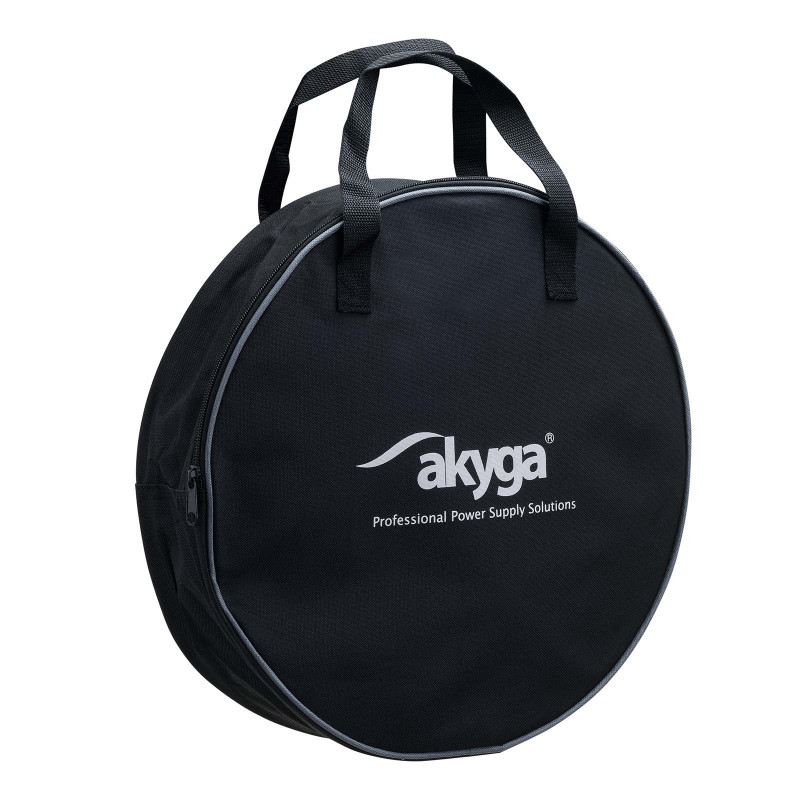 Akyga AK-AC-02 torba do przechowywania kabla do ładowania EV, wodoodporna, czarna