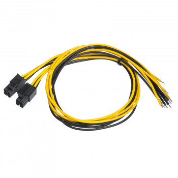 Akyga AK-SC-22 kabel serwisowy do zasilacza PC, wtyk EPS 8-pin (4+4), 45 cm