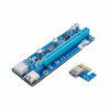 Akyga AK-CA-64 zestaw riser PCIe x1 do x16 z kablem USB 3.0 55 cm