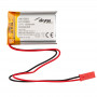 Akyga AKY0663 LP103040 Akumulator Li-Po 3,7 V 1200 mAh z PCM, złącze JST 2,54 mm 2-pin, przewody 150 mm