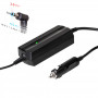 Akyga AK-ND-40 samochodowy zasilacz do laptopa 19,5 V / 3,33 A, 65 W, 4,5 x 3,0 mm + pin, do laptopów HP