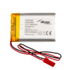 Akyga AKY0099 LP903450 Akumulator Li-Po 3,7 V 1600 mAh z PCM, złącze JST 2,54 mm 2-pin, przewody 150 mm