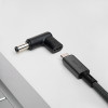 Akyga AK-ND-C02 adapter USB-C – DC 5,5 x 2,1 mm do ładowania laptopa, 18,5-20 V, 100 W