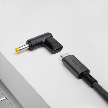 Akyga AK-ND-C03 adapter USB-C – DC 4,8 x 1,7 mm do ładowania laptopa, 18,5-20 V, 100 W