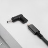 Akyga AK-ND-C06 adapter USB-C – DC 3,0 x 1,0 mm do ładowania laptopa, 18,5-20 V, 100 W