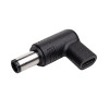 Akyga AK-ND-C07 adapter USB-C – DC 7,4 x 5,0 mm + pin do ładowania laptopa, 18,5-20 V, 100 W, do laptopów HP
