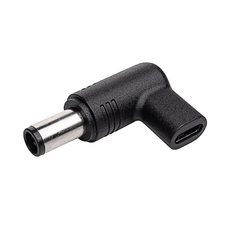 Akyga AK-ND-C07 adapter USB-C – DC 7,4 x 5,0 mm + pin do ładowania laptopa, 18,5-20 V, 100 W, do laptopów HP