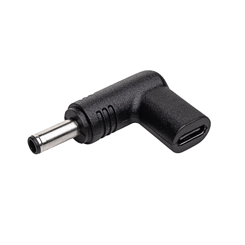 Akyga AK-ND-C10 adapter USB-C – DC 4,5 x 3,0 mm + pin do ładowania laptopa, 18,5-20 V, 100 W, do laptopów Dell